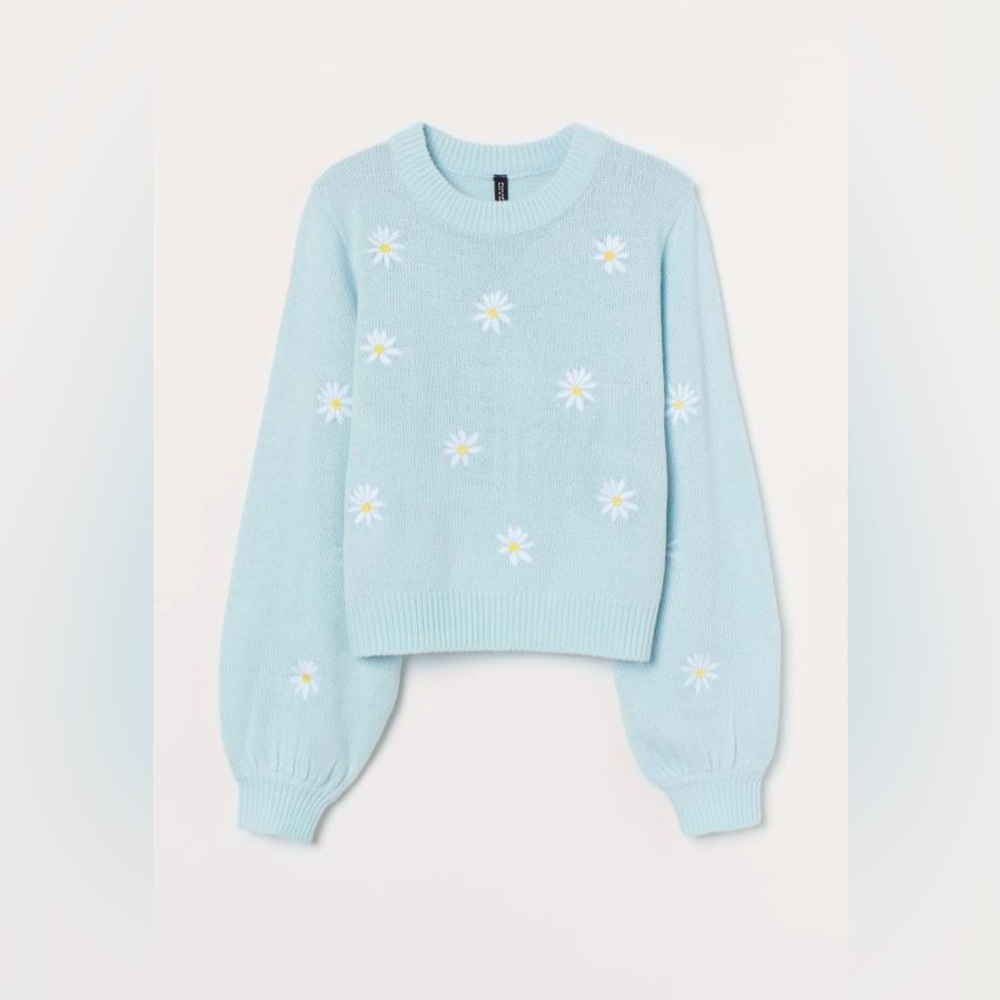 Embroidered-detail Sweater